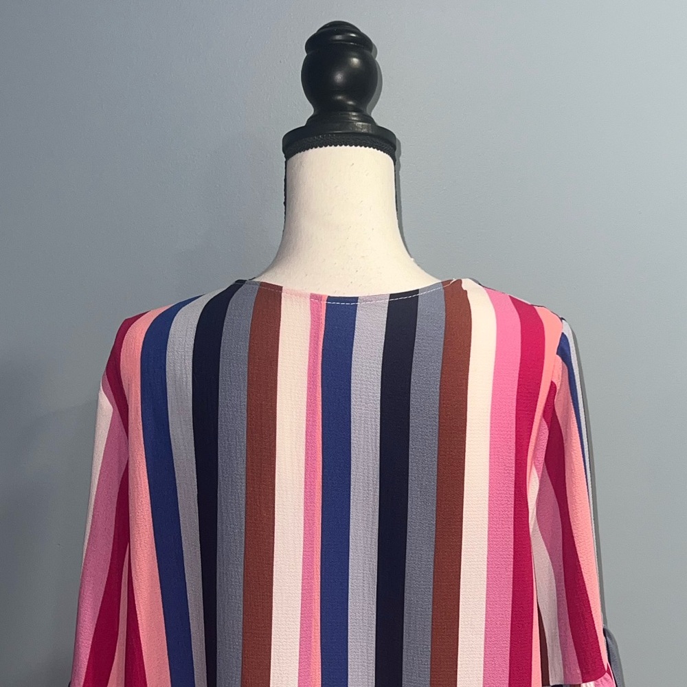 Colorful Striped cover up - Picture 4 of 5